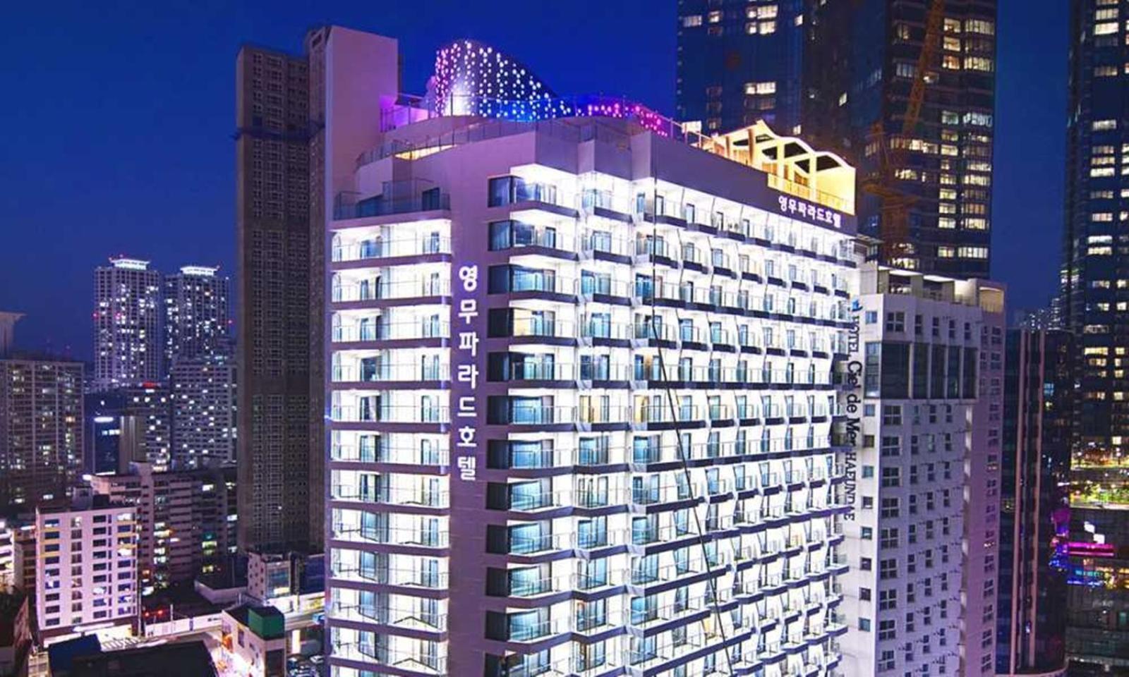 Busan Yeongmu Parade Hotel Haeundae Beach Exterior foto